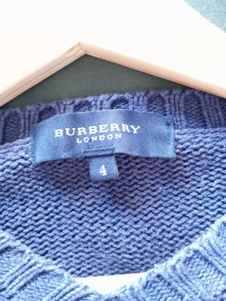 Jersey Burberry London Azul Talla M