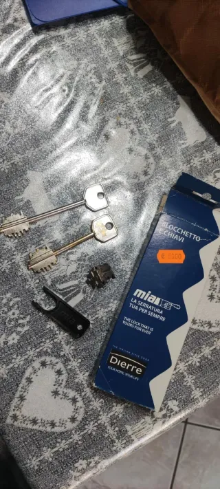 Blocchetto e chiavi Dierre Mia