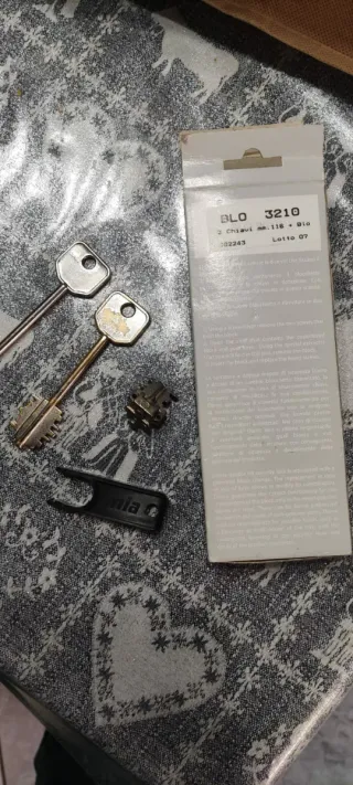 Blocchetto e chiavi Dierre Mia