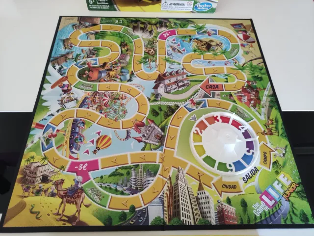 Juego The Game of Life Junior Hasbro