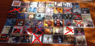 CDs de Rock Internacional. 5€ cada uno.