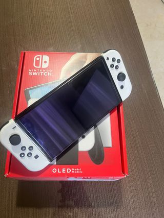 Nintendo Switch OLED Blanca