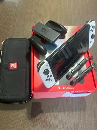 Nintendo Switch OLED Blanca