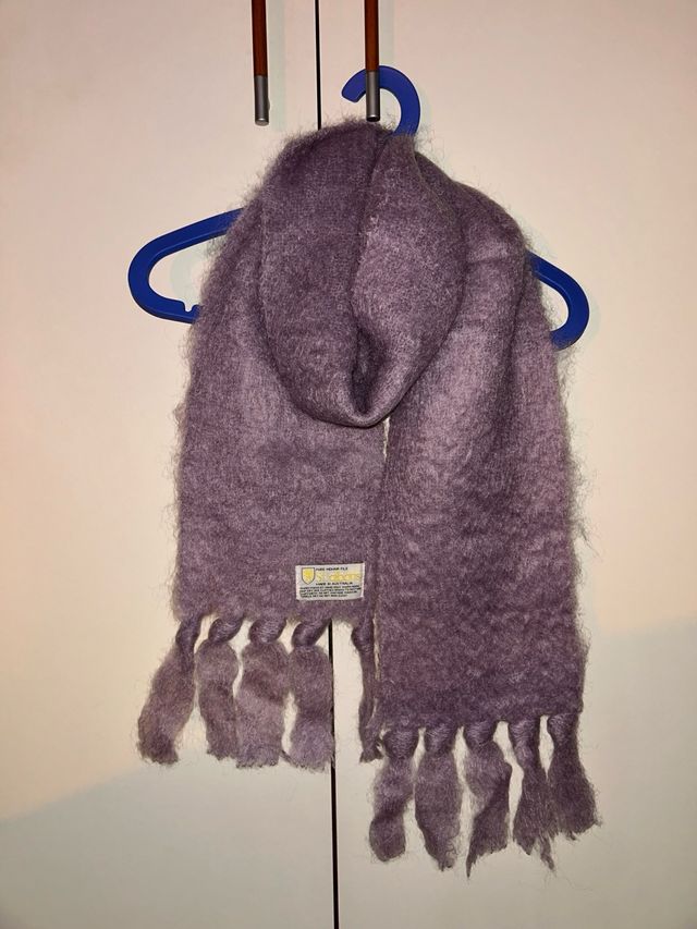 Sciarpa Mohair Viola Pura - Made in Australia