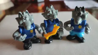 3 Pupazzi Kinder Magic Sport