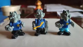 3 Pupazzi Kinder Magic Sport