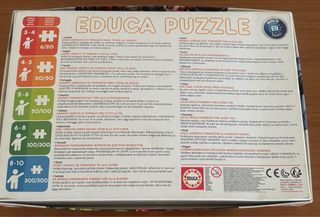 Puzzle Educa Marvel Los Vengadores 2x100 piezas