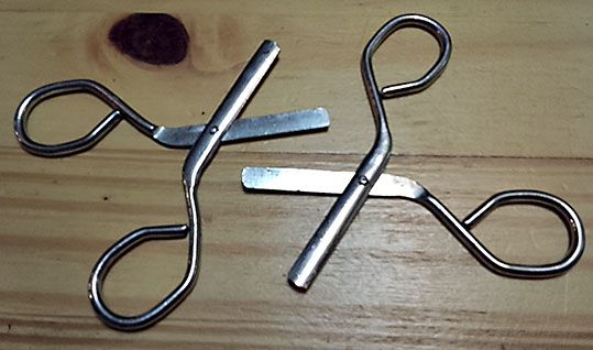 Tijeras escolares antiguas - Lote de 2