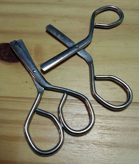 Tijeras escolares antiguas - Lote de 2