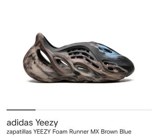Adidas Yeezy Foam Runner MX Marrón Azul