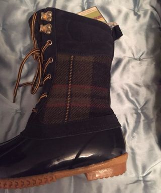 Botas de nieve Joules marrones