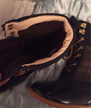 Botas de nieve Joules marrones