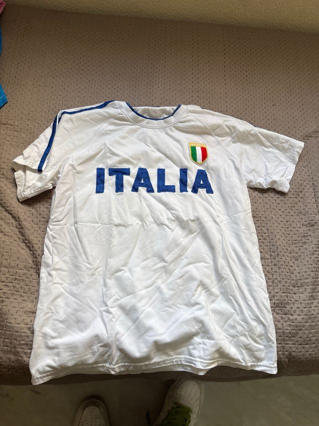Camiseta de fútbol blanca