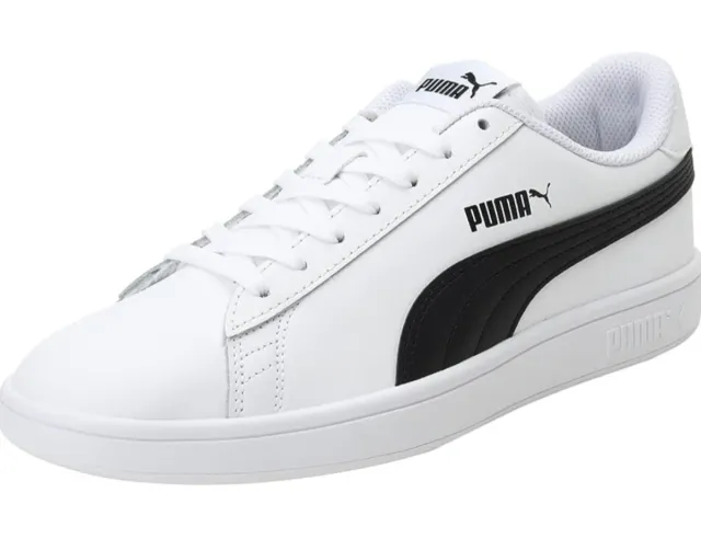 Scarpe Puma Smash v2 L Uomo Bianche Nere