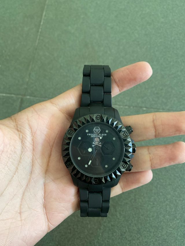 Reloj Philipp Plein Spitfire Negro Acero