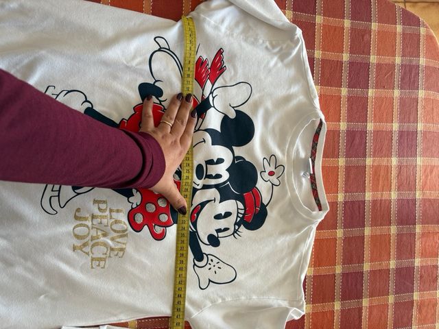 Felpa Disney Mickey e Minnie Natale (veste S/M)