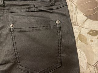 Minigonna similpelle nera taglia XS find