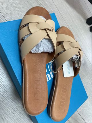 Sandalias MTNG Beige Talla 39