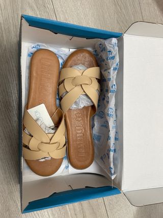 Sandalias MTNG Beige Talla 39