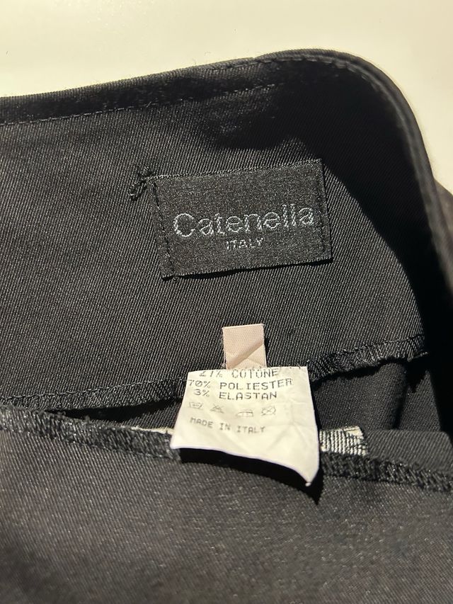 Gonna Made in Italy catenella nera