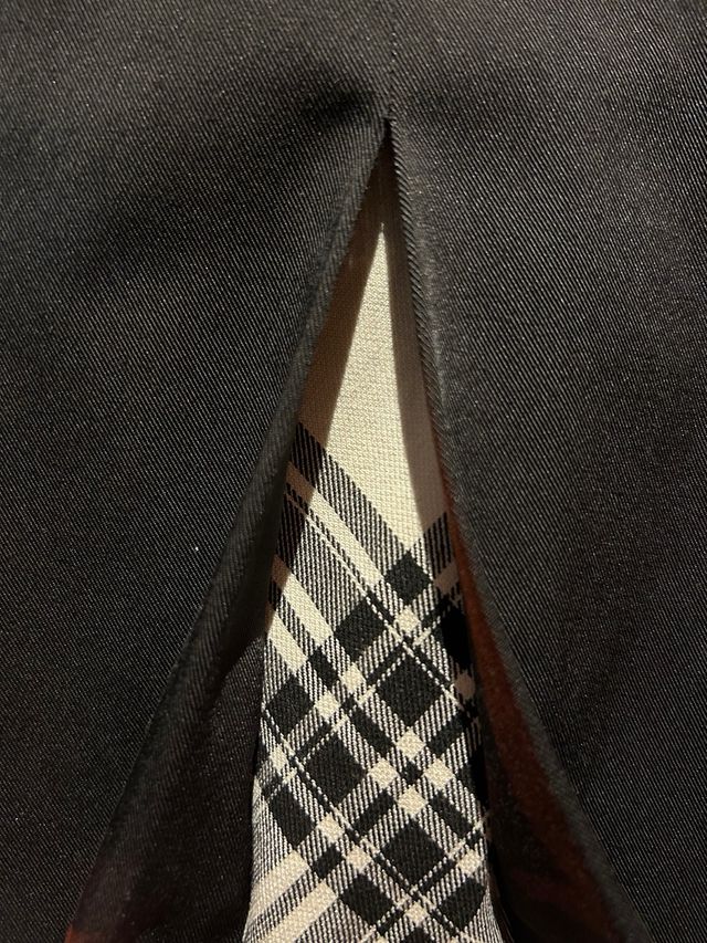 Gonna Made in Italy catenella nera