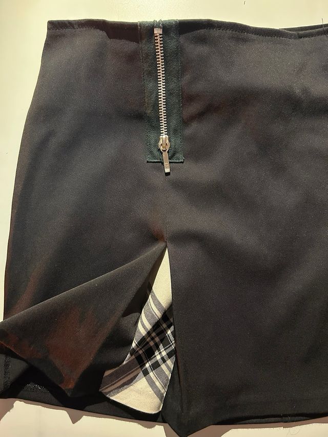 Gonna Made in Italy catenella nera