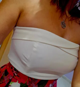 Vestido de fiesta floral rosa