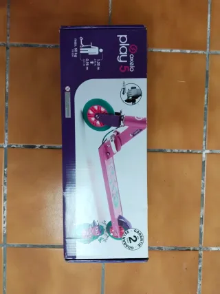 Patinete infantil Decathlon rosa