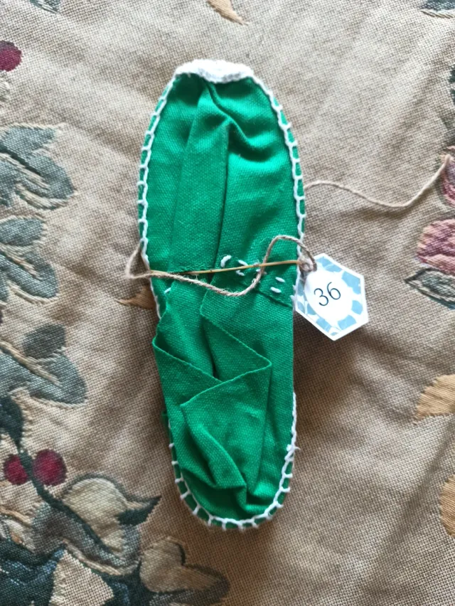 Zapatillas Esparto Verdes Talla 36