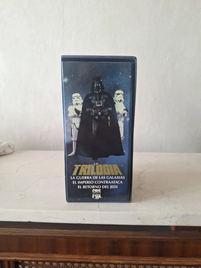 VHS La Trilogía Star Wars (Español)