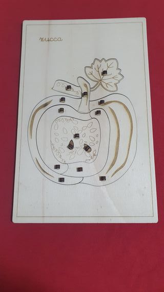 Puzzle Zucca Legno