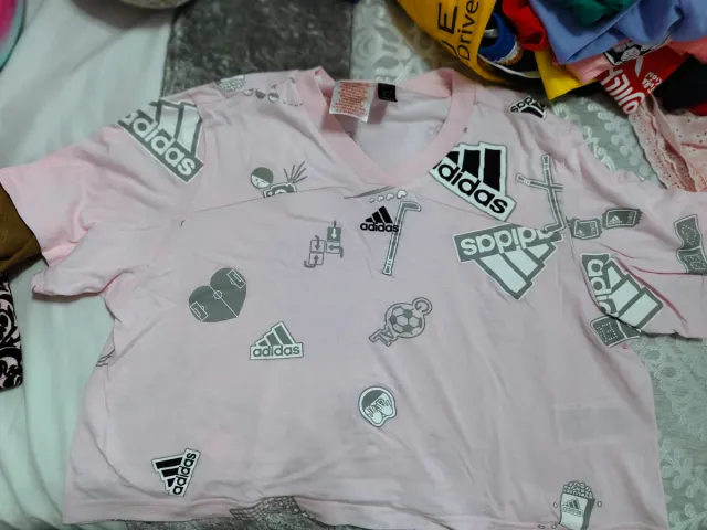 Camisa Adidas Rosa