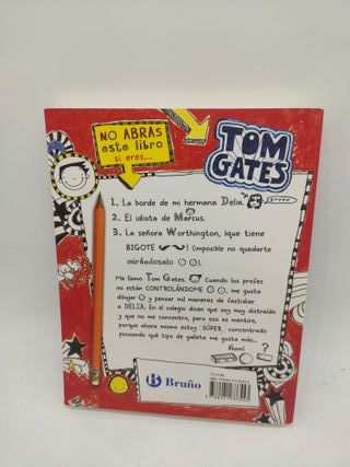 El genial mundo de Tom Gates libro