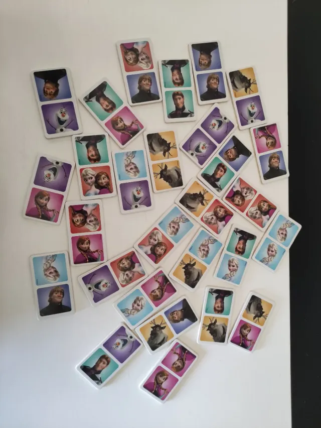 Dominó Frozen Educa Madera 28 Piezas