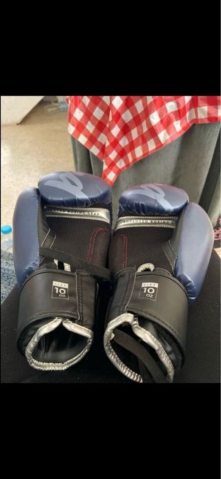 Guantes de Boxeo Adidog Azul Marino