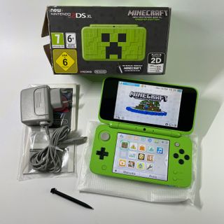 New Nintendo 2DS XL Minecraft con scatola