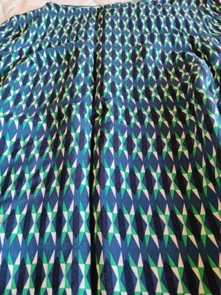 Abito Promod fantasia geometrica blu/verde