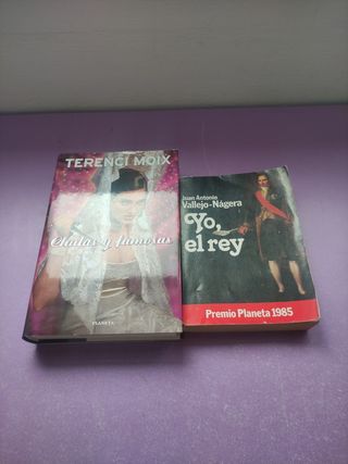 Lote 2 Libros: Terenci Moix y Vallejo-Nágera