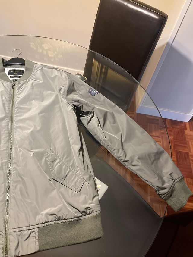 Chaqueta Quiksilver Talla L Verde Oliva