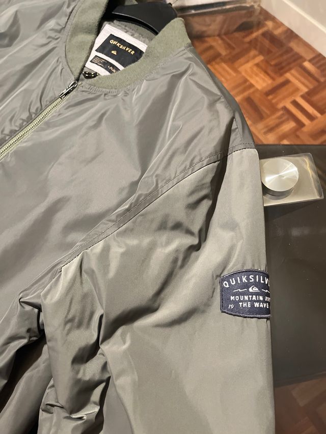 Chaqueta Quiksilver Talla L Verde Oliva