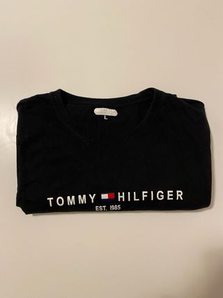 Camiseta Tommy Hilfiger Negra Talla L
