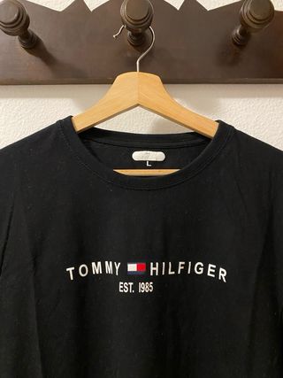 Camiseta Tommy Hilfiger Negra Talla L