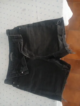 Pantalón corto mujer negro Talla M