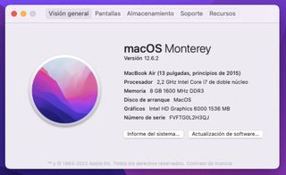 MacBook Air 2015 Plata