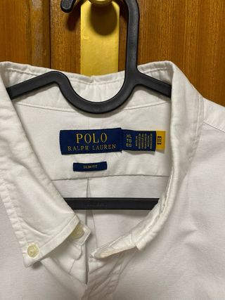 Camisa Polo Ralph Lauren Oxford Slim Fit XL