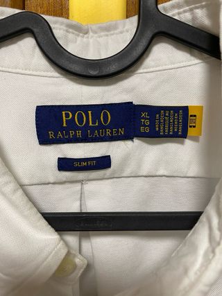 Camisa Polo Ralph Lauren Oxford Slim Fit XL