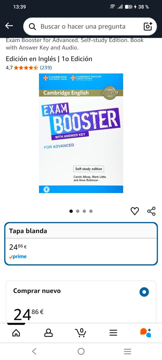 Cambridge English Exam Booster with Answer Key ...