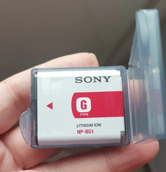 CARGADOR SONY MÁS BATERÍA TIPO G!!NUEVA!!