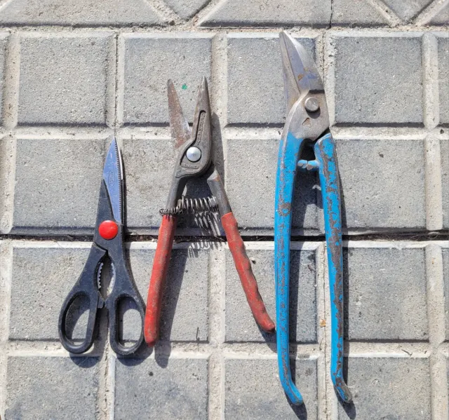 Lote 3 tijeras de corte