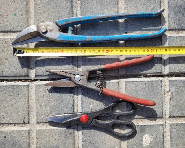 Lote 3 tijeras de corte